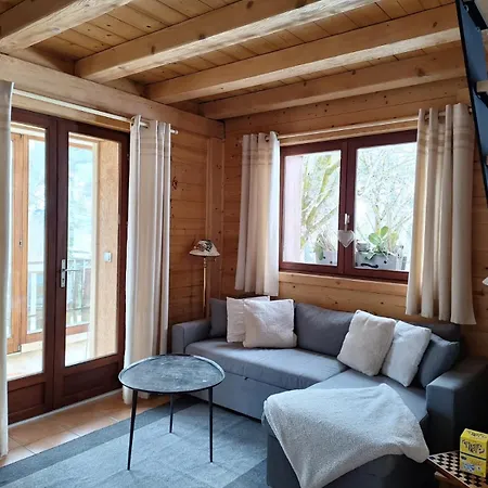Appartamento La Coufa, Spacieux Duplex En Chalet, Terrasse, Jardin, Vues Montagnes