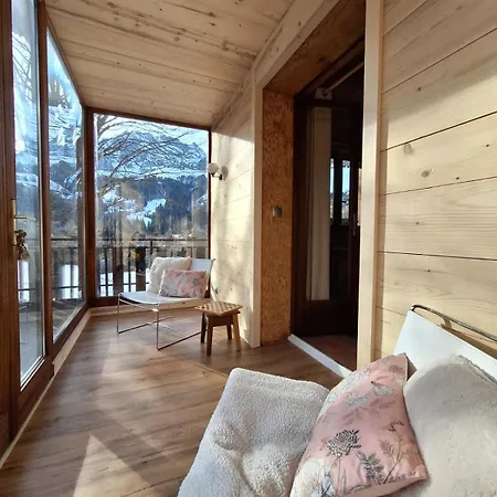 La Coufa, Spacieux Duplex En Chalet, Terrasse, Jardin, Vues Montagnes * La Giettaz
