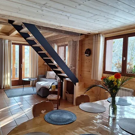La Coufa, Spacieux Duplex En Chalet, Terrasse, Jardin, Vues Montagnes Lejlighed *