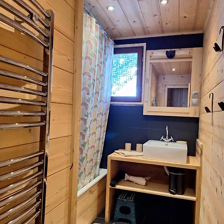Lejlighed La Coufa, Spacieux Duplex En Chalet, Terrasse, Jardin, Vues Montagnes La Giettaz