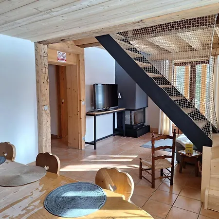 La Coufa, Spacieux Duplex En Chalet, Terrasse, Jardin, Vues Montagnes Lejlighed La Giettaz